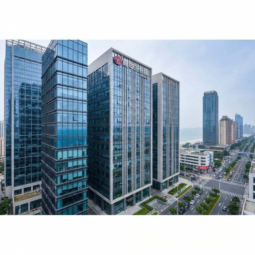 HUA YUE TRADING office building in Weihai